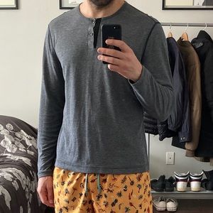 Lulu Lemon Athletic Mens Long Sleeve Tee